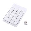 VBESTLIFE Wireless USB Numeric Keypad 2.4GHz Wireless 18 keys Numpad