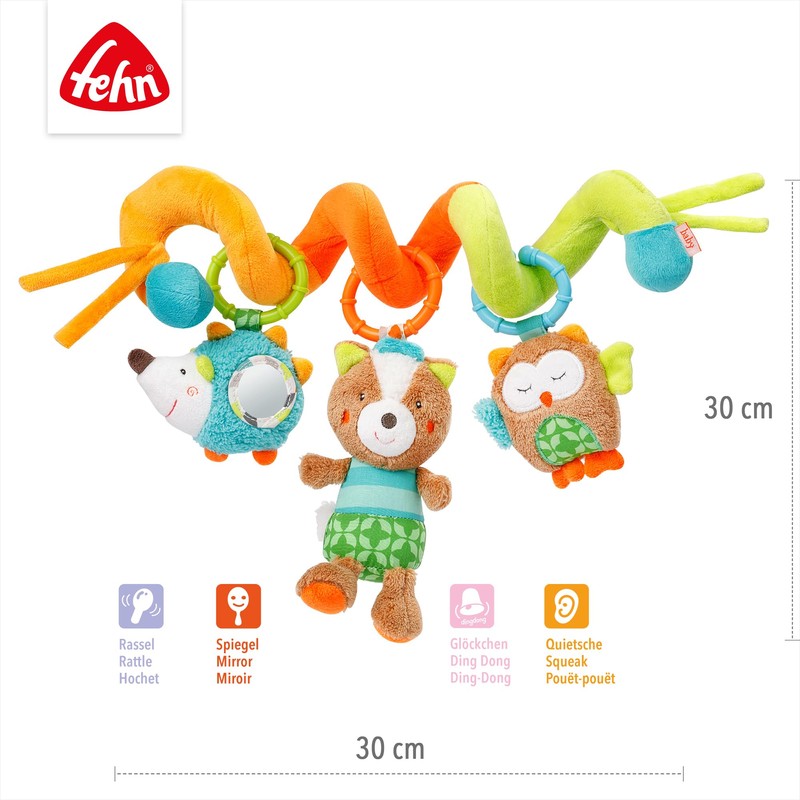 Fehn 3D Baby pay gym with beetle motif. Sleeping Forest