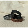 Knot Theory Wider Trinity Silicone Ring for Women and Men