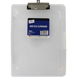 A4 CLIPBOARD Box File Filing Office Storage Box File X Random -1