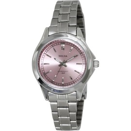 Klefer TE-AL037-PKS Analog Women's Waterproof Metal Band Silver Wrist Watch, Silver, Bracelet Type