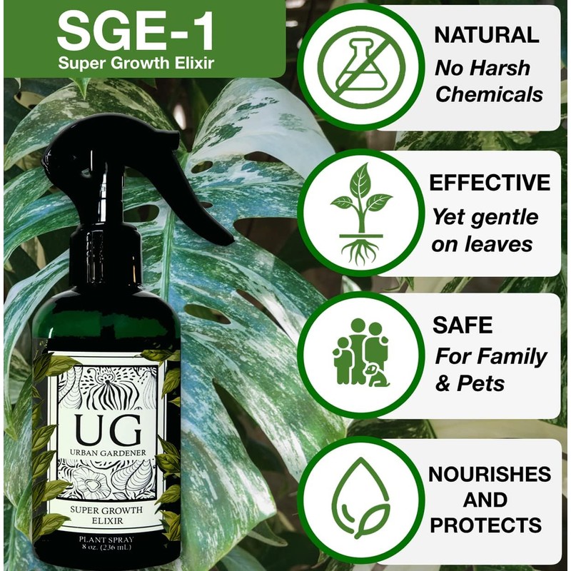Organic Leaf Wellness Spray for Plants - Protect & Nourish