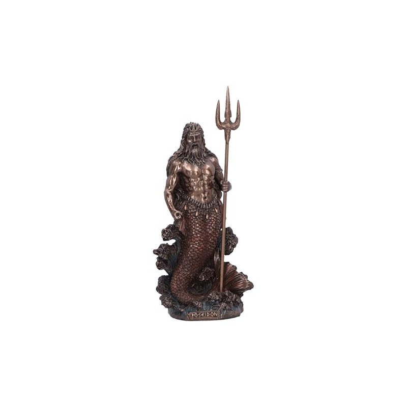 Nemesis Now Poseidon Greek God of the Sea (Medium) 18cm,
