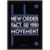 NEW ORDER Patch # 1 FACT. 50 1981 MOVEMENT 10