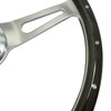 Hiracing 15inch Classic Wood Grain Steering Wheel With Riveted Light