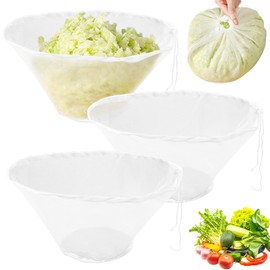 6PCS Reusable Nylon Cheese Cloth Bags – Residue-Free Straining, Great for Dumpling Prep/Daily Juicing – Food-Safe, Quick-Clean for Home Cooking