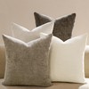 Throw Pillow Covers 18x18 Inch Pack of 4 Neutral Soft