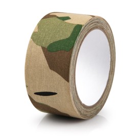 Volein 1 Roll Camo Tape No Residue,Camouflage Duct Stealth Tape,Waterproof Camo Cloth Tape 1.97"×32.8ft for Outdoor Hunting Camping (Green)