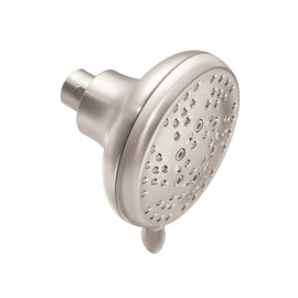Moen CL26500BN 4-Inch Five-Function Shower Head, Brushed Nickel
