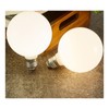 G95 LED Edison Globe Light Bulb, Natural White 4000K, 9W