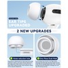 Polislime 3 Pairs Replacement Ear Tips for AirPods Pro 2nd/1st