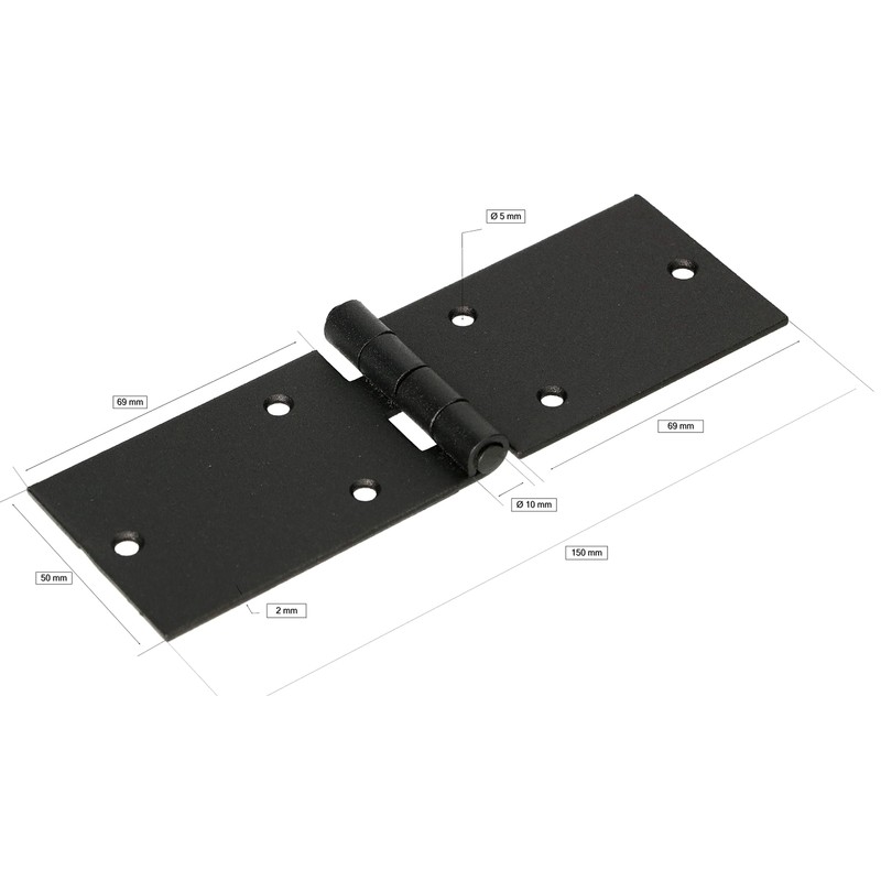 KOTARBAU® Set of 10 Door Hinge Box Hinge Furniture Hinge