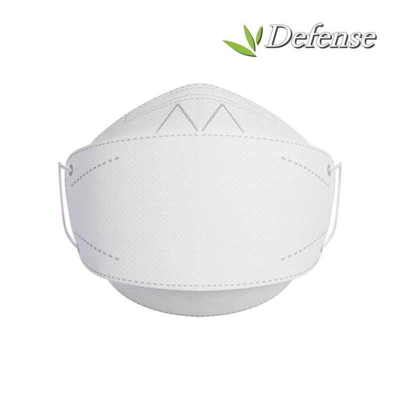 Defense droplet blocking KF-AD mask white large size 100 sheets