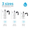 GROSCHE Milano Stovetop Espresso Maker Moka Pot 6 espresso Cup