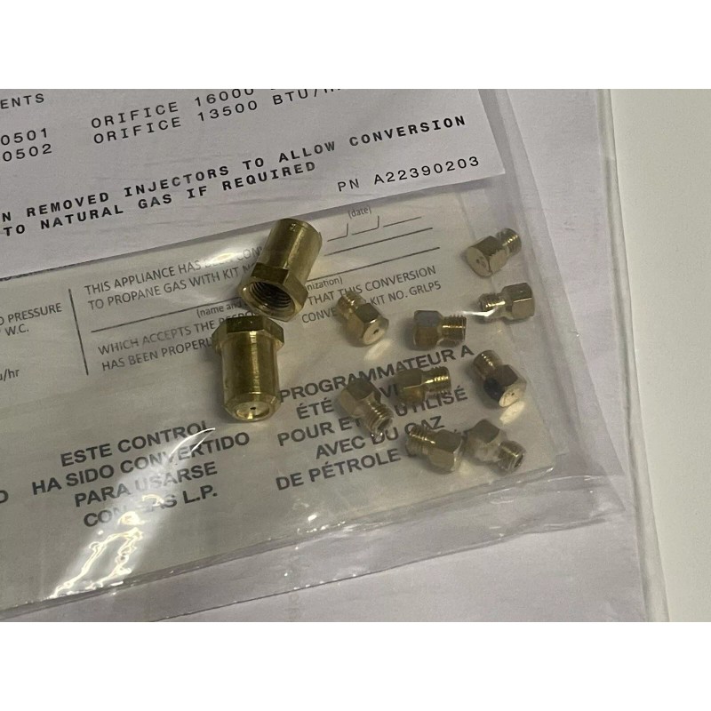 Frigidaire Range Natural Gas to LP Propane Conversion Kit fits