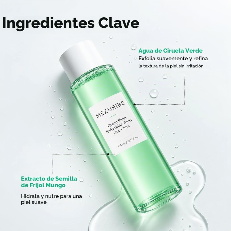 Green Plum Refreshing Toner : AHA + BHA