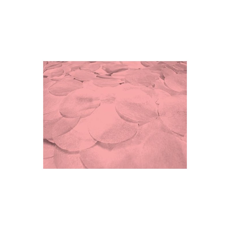 Baby Pink Paper Confetti, 2.5cm diameter, 10 grams