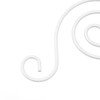 2 Sets Wall Candle Holder Foldable European Style Swirl Wrought