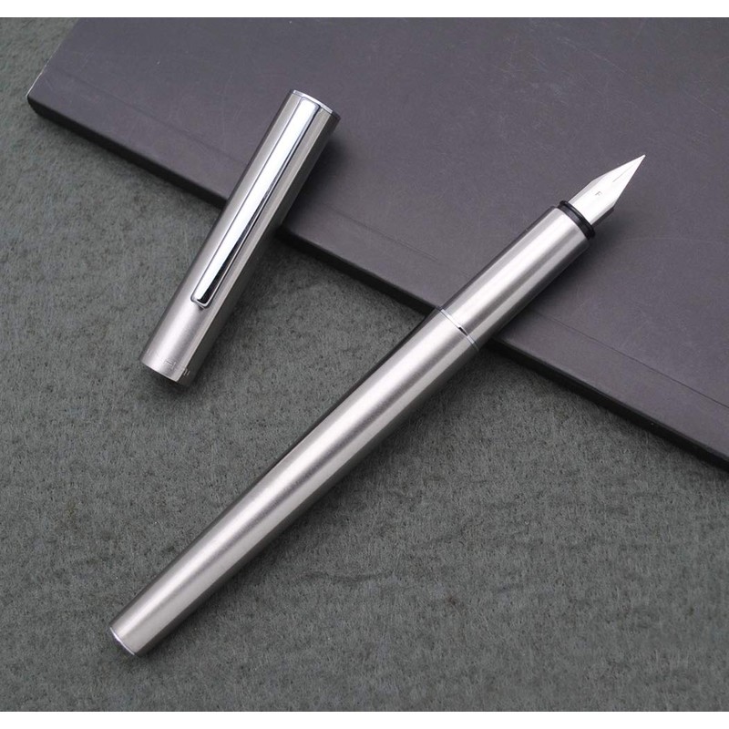 JINHAO 35 Metal Fountain Pen Ink Pen (Steel Body, Fine