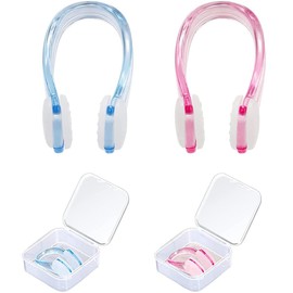 Yzmmxz Pack of 2 Children's Nose Clips, Nose Clip Swimming, Nose Clips for Swimming, for Swimming, Beginners, Professional Swimming