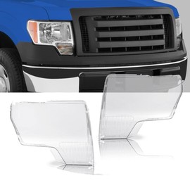 Headlight Lens Cover, Compatible with 2009-2014 Ford F150 Clear