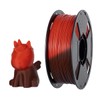 CC3D 31℃ Temperature Color Changing PLA Filament Chocolate to Red