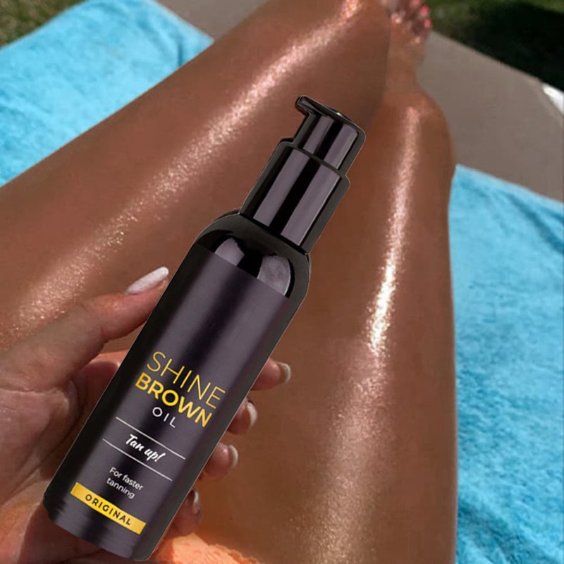 Fast Sunless Tanning Oil Body Bronzer Self Tanning Oil Self