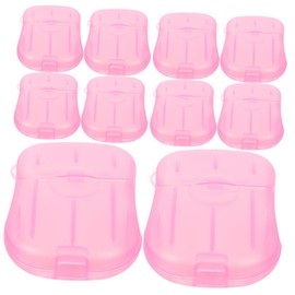 Alipis Travel Toiletries Kit 20 Soap Sheets Hand Soap Slices for Business Trips Tourism Camping