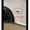 Yoaoo 2X OEM Red 392 Emblem Badge Alloy Decal 3D