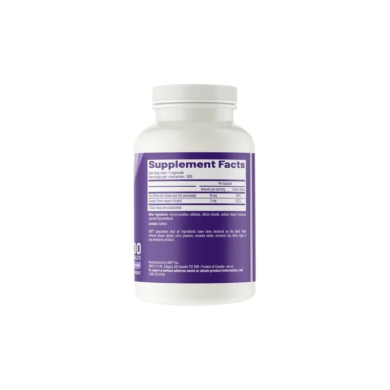 Aor, Equilibrio De Zinc Y Cobre, Soporte Mineral Para Prsta