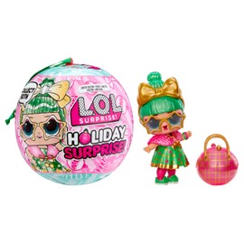L.O.L. Surprise! Holiday Surprise!- Tinsel- with Collectible Doll, 8 Surprises, Holiday Theme, Collectible Dolls, Limited Edition- Great Gift for Girls Age 3+