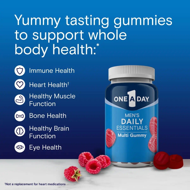 Gomitas Multivitamínicas 1 Al Día, Fáciles De Masticar