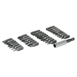 Rolson 30629 33 pc 25 mm Security Bit Set