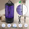 KKSQ Rechargeable UV Bug Zappers Electronic Mosquito Zapper Outdoor Indoor