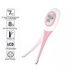 Baby Thermometer, LCD Display, Bi-Bi Indicator, Oral/Rectal/Armpit Use, Celsius/Fahrenheit Switchable,