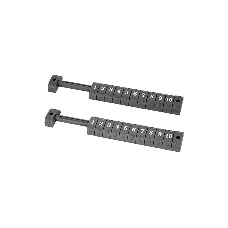 2pcs Foosball Scoring Counters 10 Numbers Scoring Score Counter Indicator