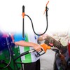QWORK Portable Power Battery Pump, Upgraded Hand Fuel Transfer Pump