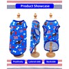 PET SHOW 4 Pack 4th of July Dog Clothes for