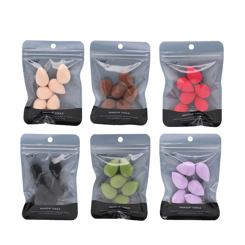 Make up Sponges, 6PCS Mini Makeup Sponge Small Beauty Sponge