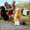 Orzbow Portable Potty for Toddler Travel, Foldable Car Potty with