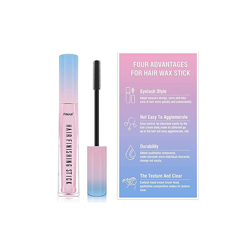 FUNAN 2 barras de acabado de cabello, para cabello pequeño