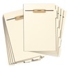 Smead Stackable Folder Divider with Fastener, Bottom 1/5-Cut Tab, Letter