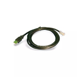 SolutionCables 10ft UPS Tripp Lite USB to RJ45 Cable 731093 Compatible - Black