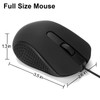 Yadojingcn Wired USB Computer Mouse - Ergonomic Design, USB Mouse