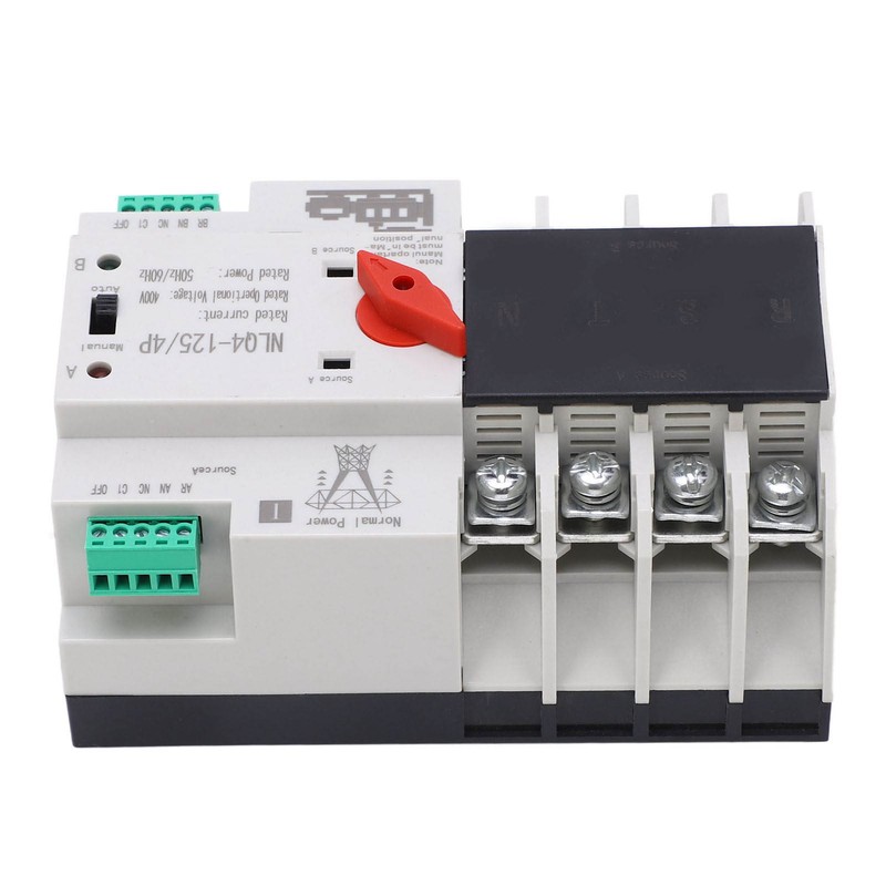 4P Dual Power Automatic Transfer Switch High Temperature Resistant Double