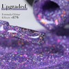 Double Rhythm 15ML Glitter Gel Polish Shimmer Reflective Holographic Color