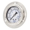 PIC Gauges 204L-404F Front Flanged Panel Mount Glycerine Filled Pressure