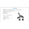 Shimano EBRR2000AR87A CLARIS Caliper Brake for Rear Use