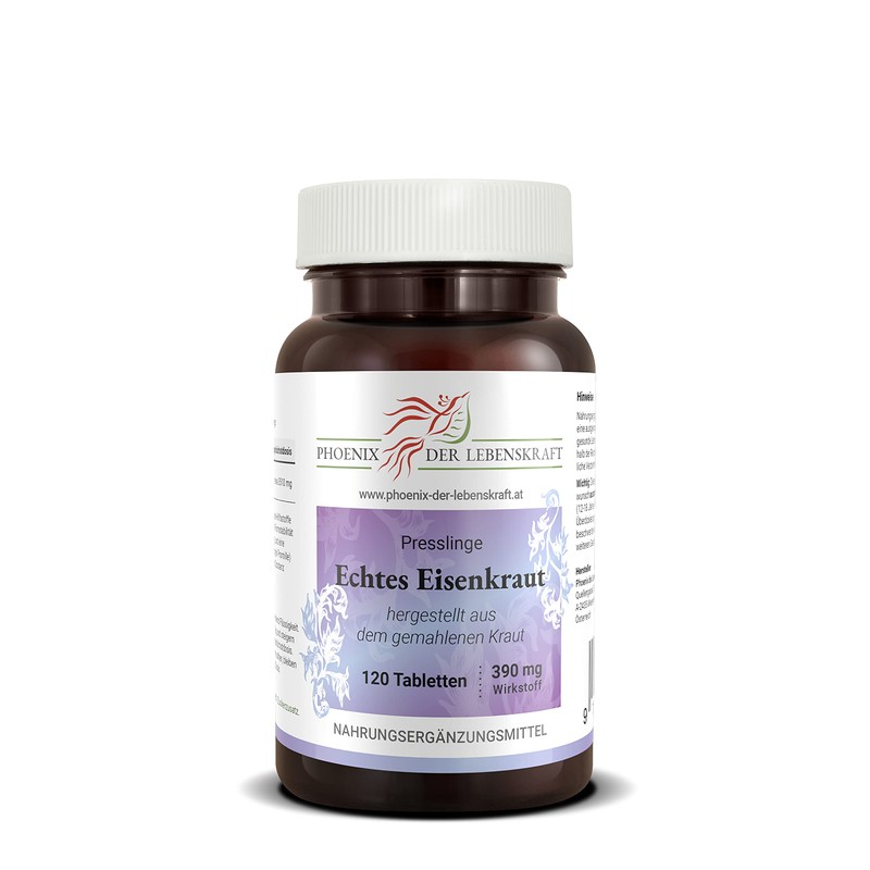 Genuine Verbena Tablets - 390 mg Active Ingredient, Verbena Officinalis