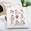 Korean Boy Group Merchandise Tote Bag Kpop Music Lovers Shoulder